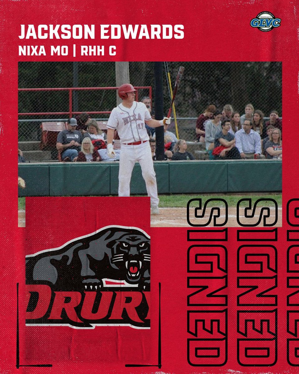 DRURY BASEBALL (@drurybaseball) on Twitter photo Excited to announce our 2024 signees! <a href="/j_edwards2024/">Jackson Edwards</a> from <a href="/NixaBaseball/">Nixa Baseball</a> & <a href="/NickHerrinsAs/">Inevitable A’s</a> . “Jackson is a physical RHH who hits the ball as hard as anyone in the midwest. We’re thrilled he decided to play close to home so his family can watch him thrive at Drury.” Excited to announce our 2024 signees! <a href="/j_edwards2024/">Jackson Edwards</a> from <a href="/NixaBaseball/">Nixa Baseball</a> & <a href="/NickHerrinsAs/">Inevitable A’s</a> . “Jackson is a physical RHH who hits the ball as hard as anyone in the midwest. We’re thrilled he decided to play close to home so his family can watch him thrive at Drury.”