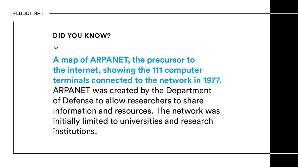 Floodlight's tweet image. Fun fact Wednesday :)