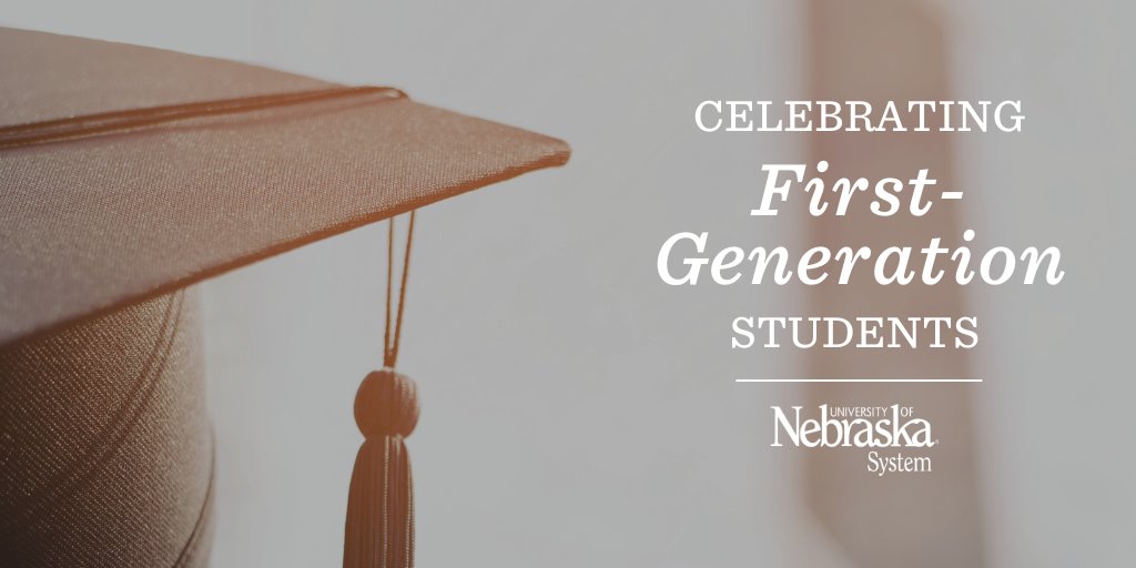 u_nebraska's tweet image. Access is at the heart of the University of Nebraska's mission. Today we celebrate all the @UNKearney, @UNLincoln, @unmc &amp;amp; @UNOmaha students who are the first in their families to go to college—and the 1st-generation faculty &amp;amp; staff who serve our university. #CelebrateFirstGen