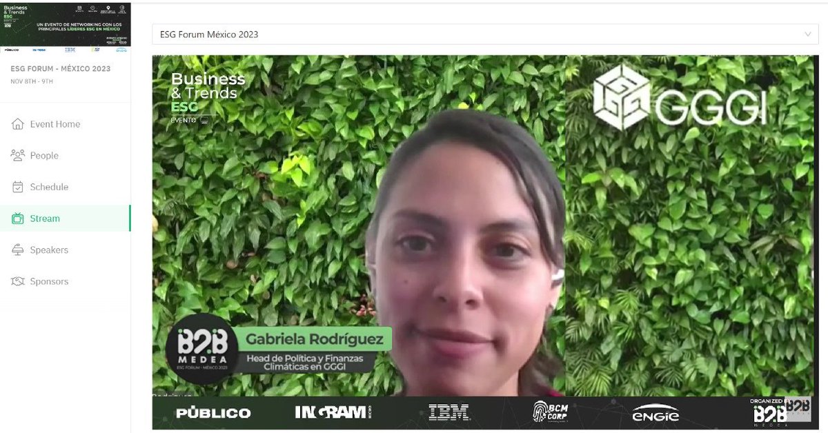 gggimex's tweet photo. #Noticia 📢 El día de hoy, Gabriela Rodríguez, nuestra Oficial de Política y Finanzas Sostenibles, participó en el ESG Forum - México 2023 organizado por #B2BMedea, con el panel "Implementando la Taxonomía Sostenible: Aplicaciones y Desafíos", de la mano de @MariuzCalvetR, Directora de Finanzas Sustentables de @HSBC_MX.