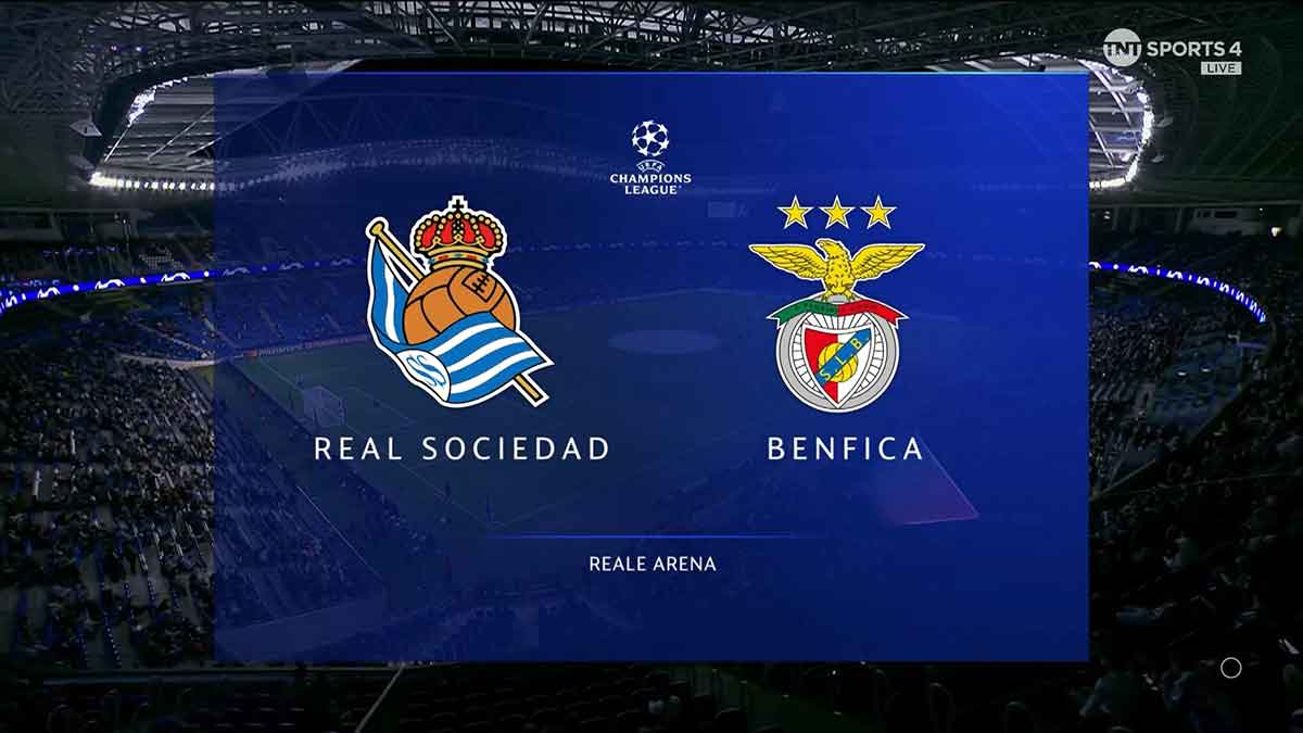 Real Sociedad vs Benfica