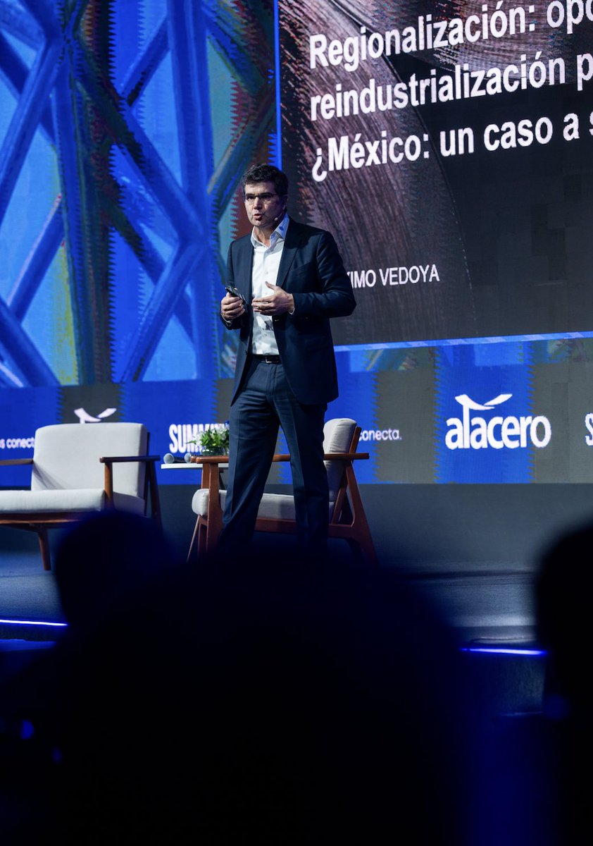 Hoy, en la apertura de Alacero Summit 2023, participé del panel “Regionalización: oportunidades de reindustrialización para LATAM”, en donde destaqué a México como un claro ejemplo a seguir.