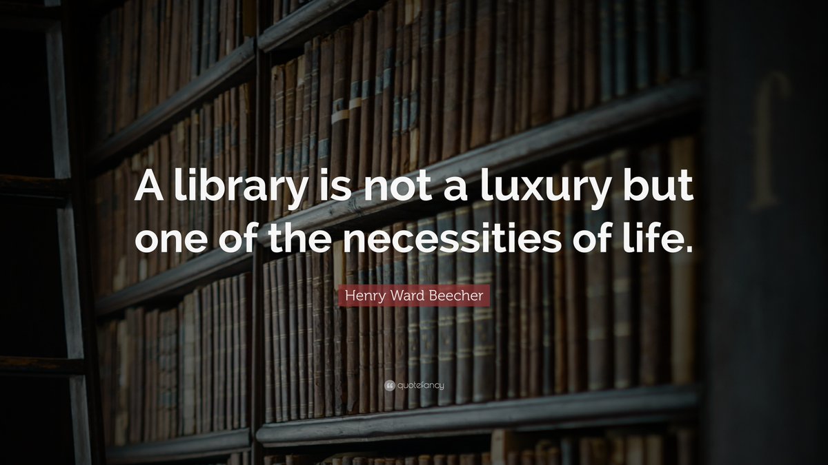 We ❤️ Libraries.  Do you?

#LibrariesMatter
#LibrariesAreEssential