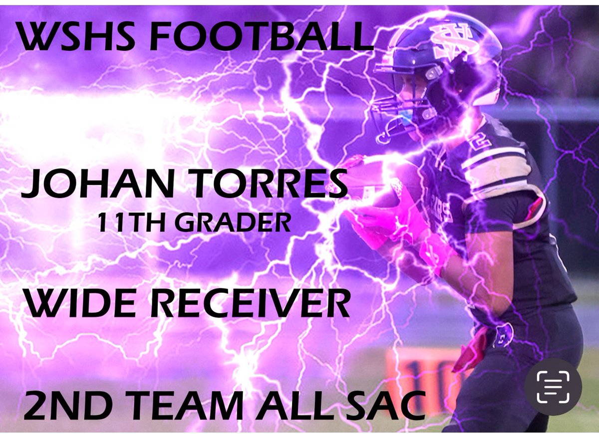 WSBearsfootball's tweet photo. I would like to congratulate Johan Torres @ShowTymeJo for making 2nd Team All Seminole Conference at WR. The young man runs great routes and excellent hands. Congratulations and thank you!!! @WSBearAthletics @Petes_dragons https://t.co/zlbQ9AxrEs