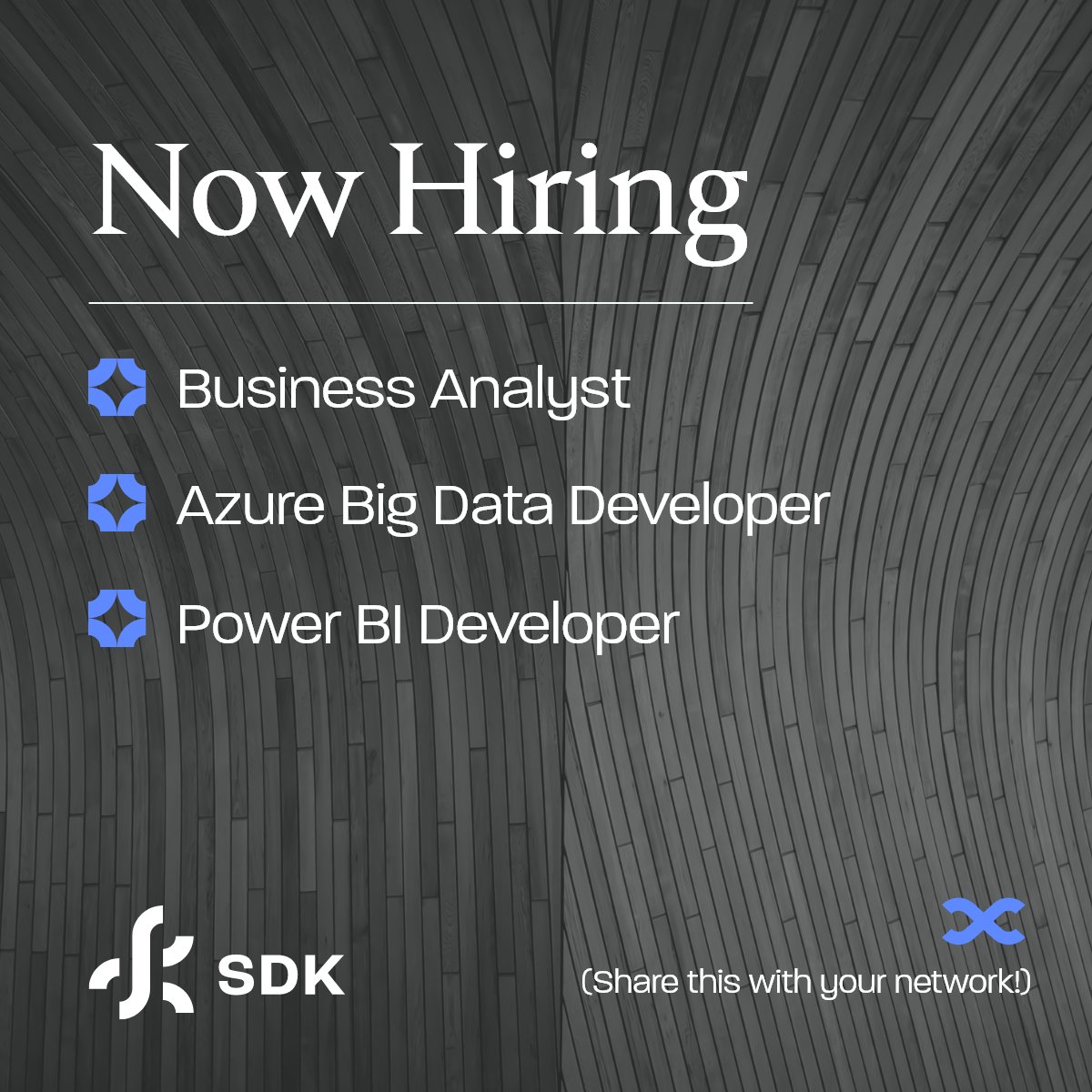 We are adding to our awesome team of people. Check out our website for all of the current opportunities at SDK. No jerks allowed! bit.ly/47m4hE0 #SDKTek #yycjobs #careersintech #bigdata #powerbi