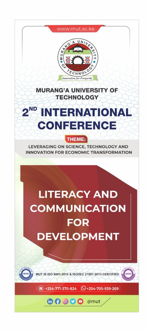 MurangaUni's tweet image. Welcome to Day 2 of the MUT International Conference! We dive deep into ICT, engineering, and sustainable development. Stay connected for groundbreaking presentations and discussions. #2023MUTConference #TechForDevelopment