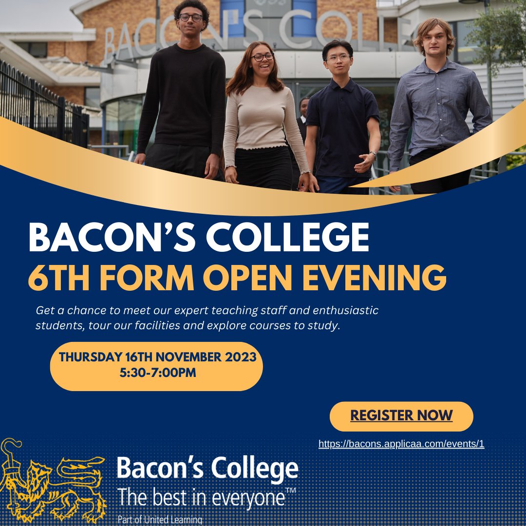 Bacon's College tweet media