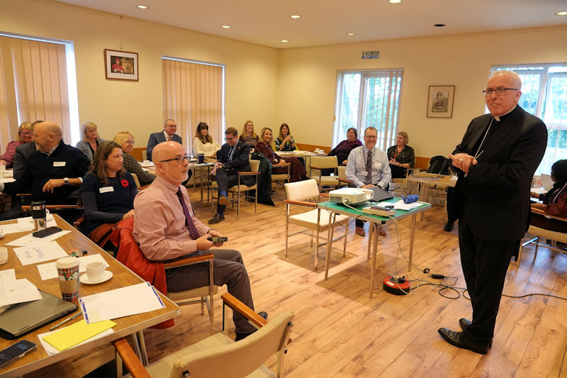 RCEastAnglia's tweet photo. Headteachers from across the Diocese of East Anglia met at the Conference Centre at the White House in Poringland recently for the Autumn Conference hosted by the Diocesan Schools Service. @RCNewSchools 
https://t.co/so8GnUxG4c https://t.co/l9nnjdm9MS