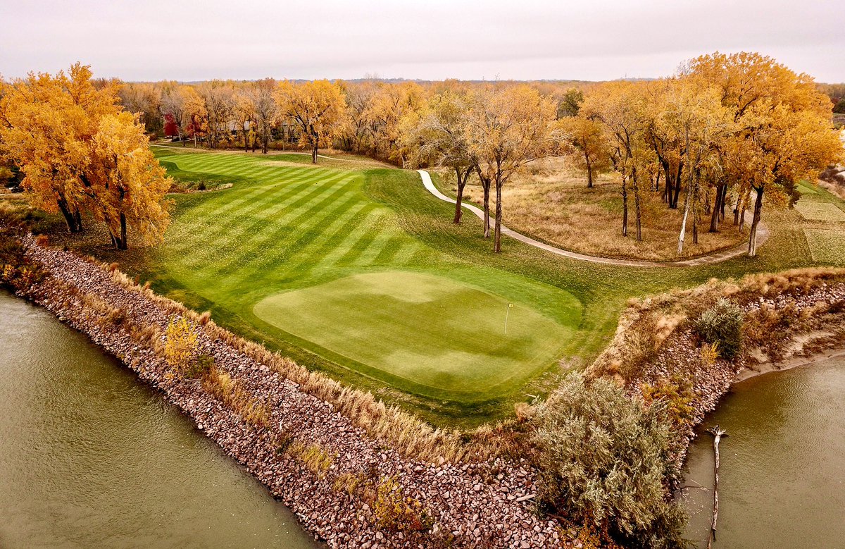 If you are brave enough to battle the chilly temps, there is plenty of beautiful scenery to admire during your round!