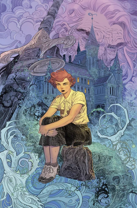 We can finally talk about HELEN OF WYNDHORN! Our NEW BOOK. With ,  and Clayton Cowles!