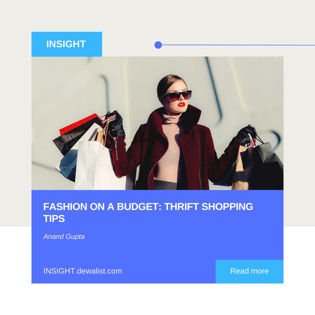 INSIGHT: 'Fashion on a Budget: Thrift Shopping Tips' by Anand Gupta. *** Credits: Featured photo by freestocks on Unsplash. *** #dewalist #unsplash #fashion #affordable #thriftshopping #style #budgetfriendly #fashiontips - insight.dewalist.com/2023/11/09/fas…