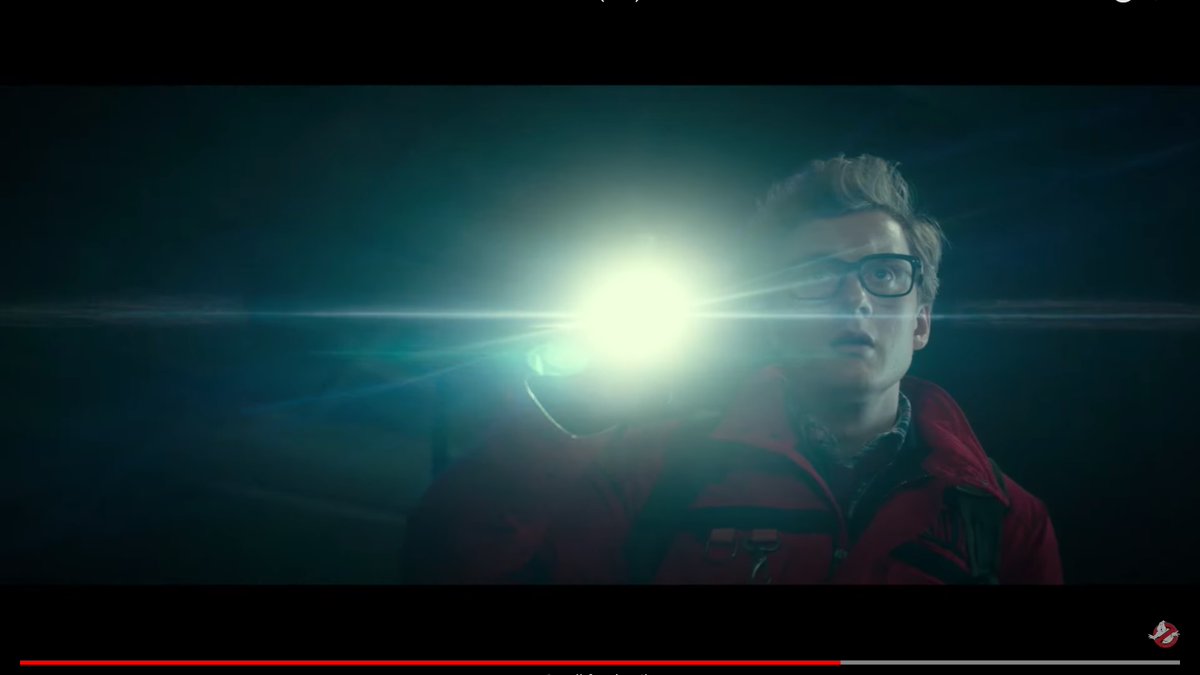 JAMES ACASTER??? in Ghostbusters???? Buckled in and ready to ride