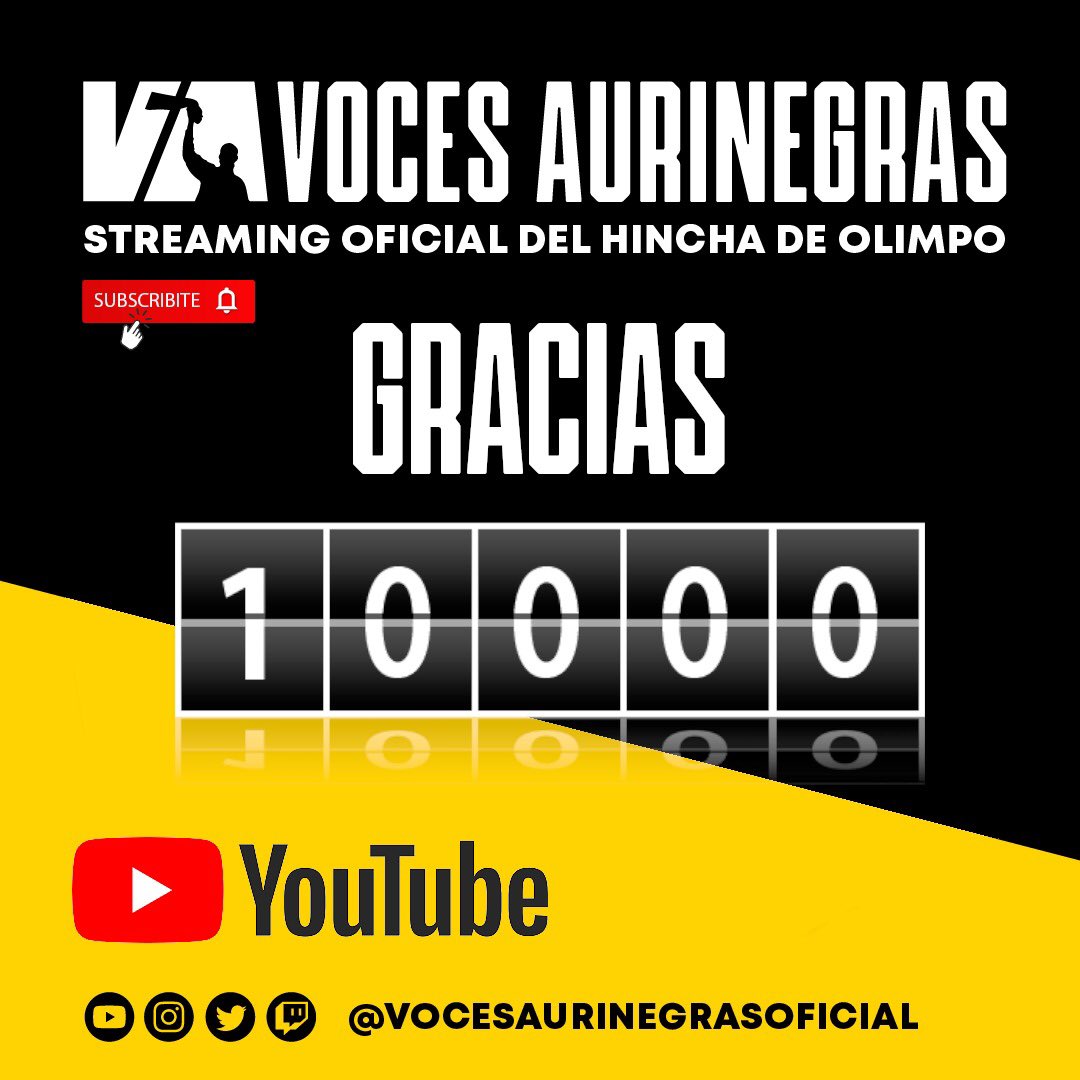 Gracias a todos y cada uno de los que nos acompañan y nos obligan a ser cada día un poquito mejor!!! 🖤💪🏻🖤 <a href="/VocesAurinegras/">VocesAurinegras</a>