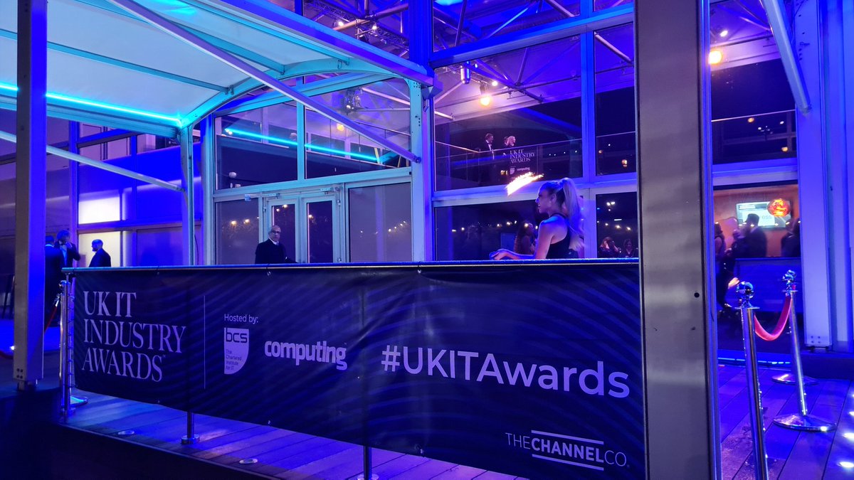 All set for the UK IT Awards #ukitawards