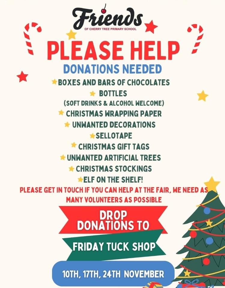 Cherry Tree Primary School (@cts_watford) on Twitter photo Only 23 days to go until the <a href="/FriendsCTS1/">FriendsCTS</a> Christmas Fair🎄🎄☃️❄️ Lots of festive fun & prizes to be won. Head over to the friends portal to pre book tickets here bit.ly/3ss9Thb #FundRaising #FunRaising #MagicMemories Only 23 days to go until the <a href="/FriendsCTS1/">FriendsCTS</a> Christmas Fair🎄🎄☃️❄️ Lots of festive fun & prizes to be won. Head over to the friends portal to pre book tickets here bit.ly/3ss9Thb #FundRaising #FunRaising #MagicMemories