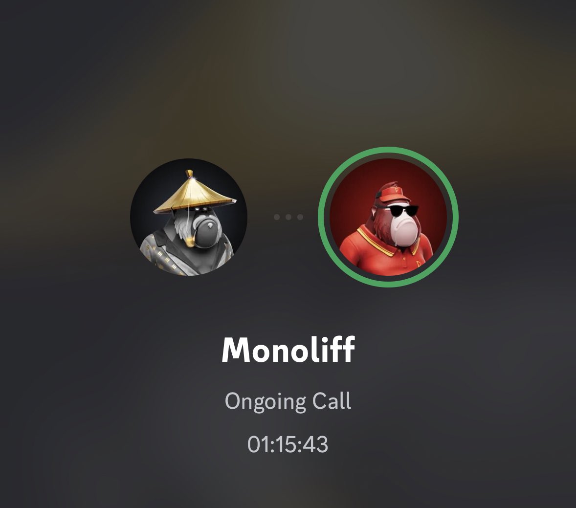 Nice to speak to you Dad ❤️