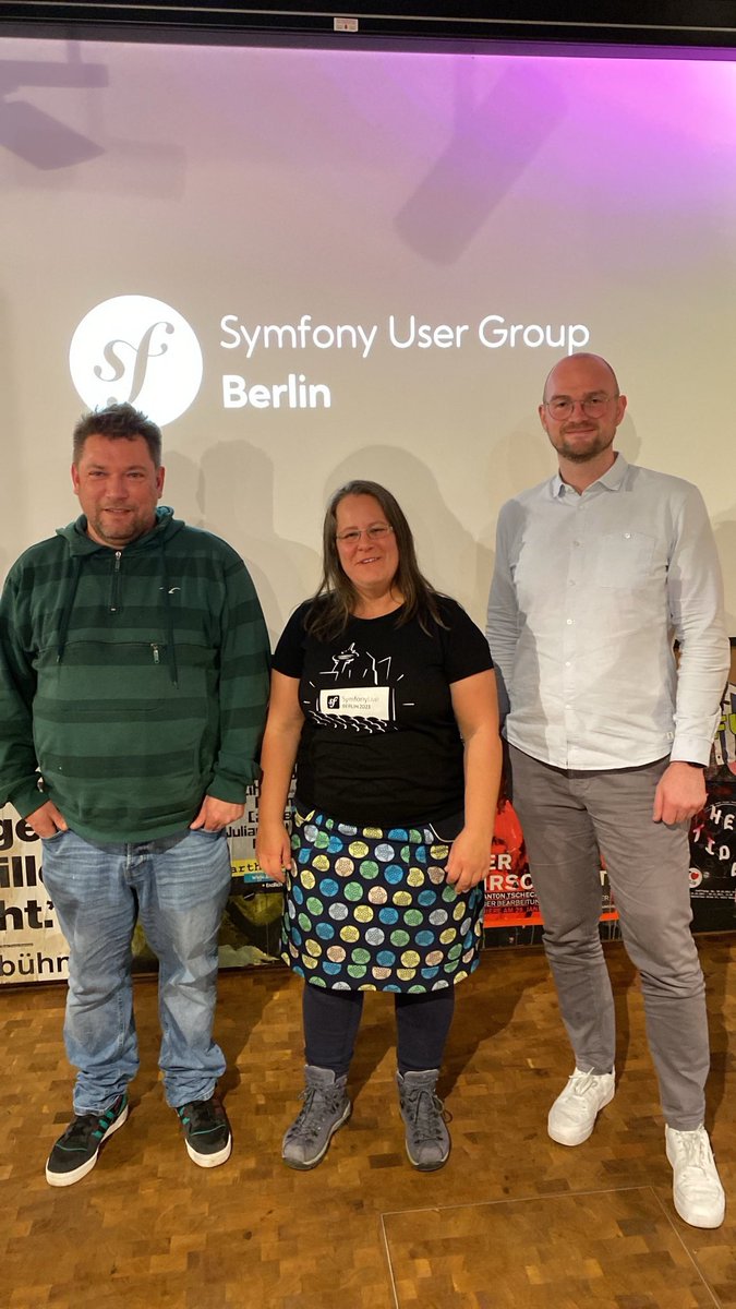 Thanks to <a href="/d_schwiperich/">Daniel Schwiperich</a> for having us and <a href="/raphaelstolt/">Raphael Stolt 🐘🐍🤖📦🎚️🎨</a> as well as <a href="/dazzlog/">dazz</a> for your inspiring talks tonight at our awesome host <a href="/adesso_SE/">adesso_SE</a>. It was a celebration for us 🎉… bye, bye and till next time dear #symfony #usergroup #community. 👋