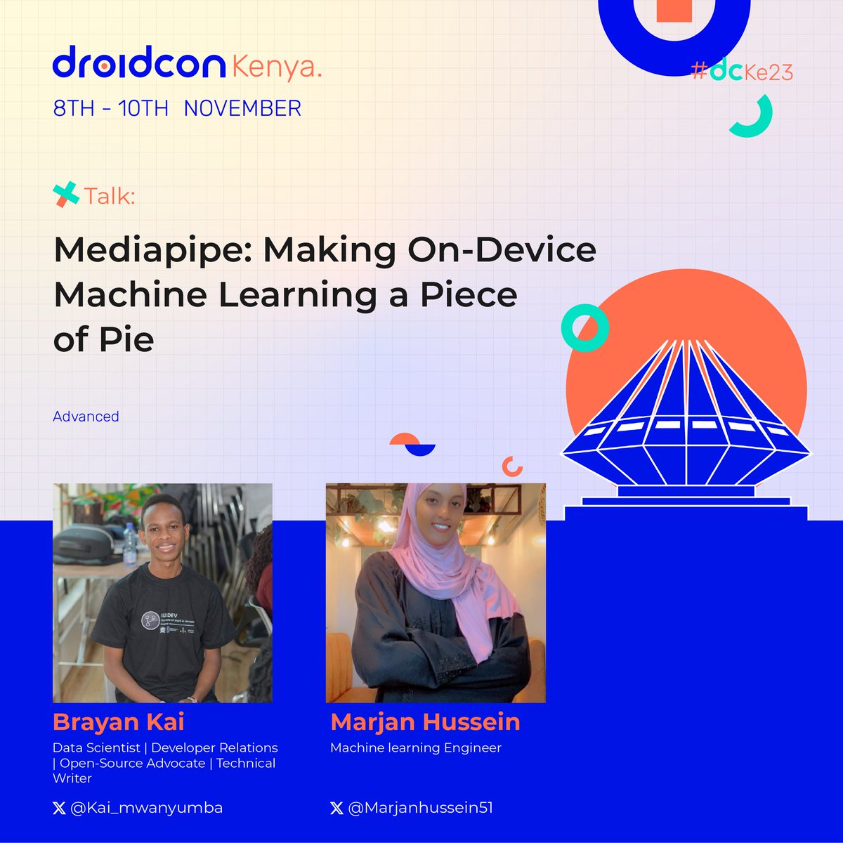 Kai_mwanyumba's tweet photo. Tomorrow @droidconke ✨🚀

@Marjanhussein51 ⭐ https://t.co/JAMYuH1AYb
