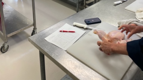 CIVChef's tweet image. #AroundCampus: Chef Steve Sadowwski, Dean of Culinary Institute of Virginia, conducts a demonstration during Virginia Restaurant, Lodging &amp;amp; Travel Association&apos;s &quot;Culinary Teacher Symposium&quot; event on-campus recently. 

#CIV #CulinaryArts #VRLTA #thatcheflife