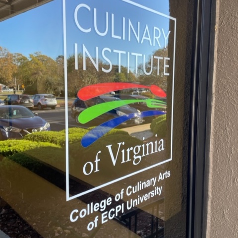 #AroundCampus: Chef Steve Sadowwski, Dean of Culinary Institute of Virginia, conducts a demonstration during Virginia Restaurant, Lodging &amp; Travel Association's "Culinary Teacher Symposium" event on-campus recently. 

#CIV #CulinaryArts #VRLTA #thatcheflife