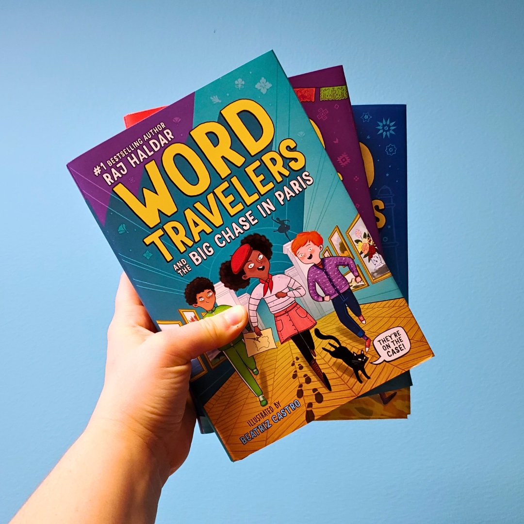 The brand new Word Travelers mystery just hit stores! This time around, our favorite word nerds, Eddie & Molly-Jean are on an etymology adventure in France - discovering the French origins of common words, while learning about kooky contemporary art, and more. Sacre bleu!