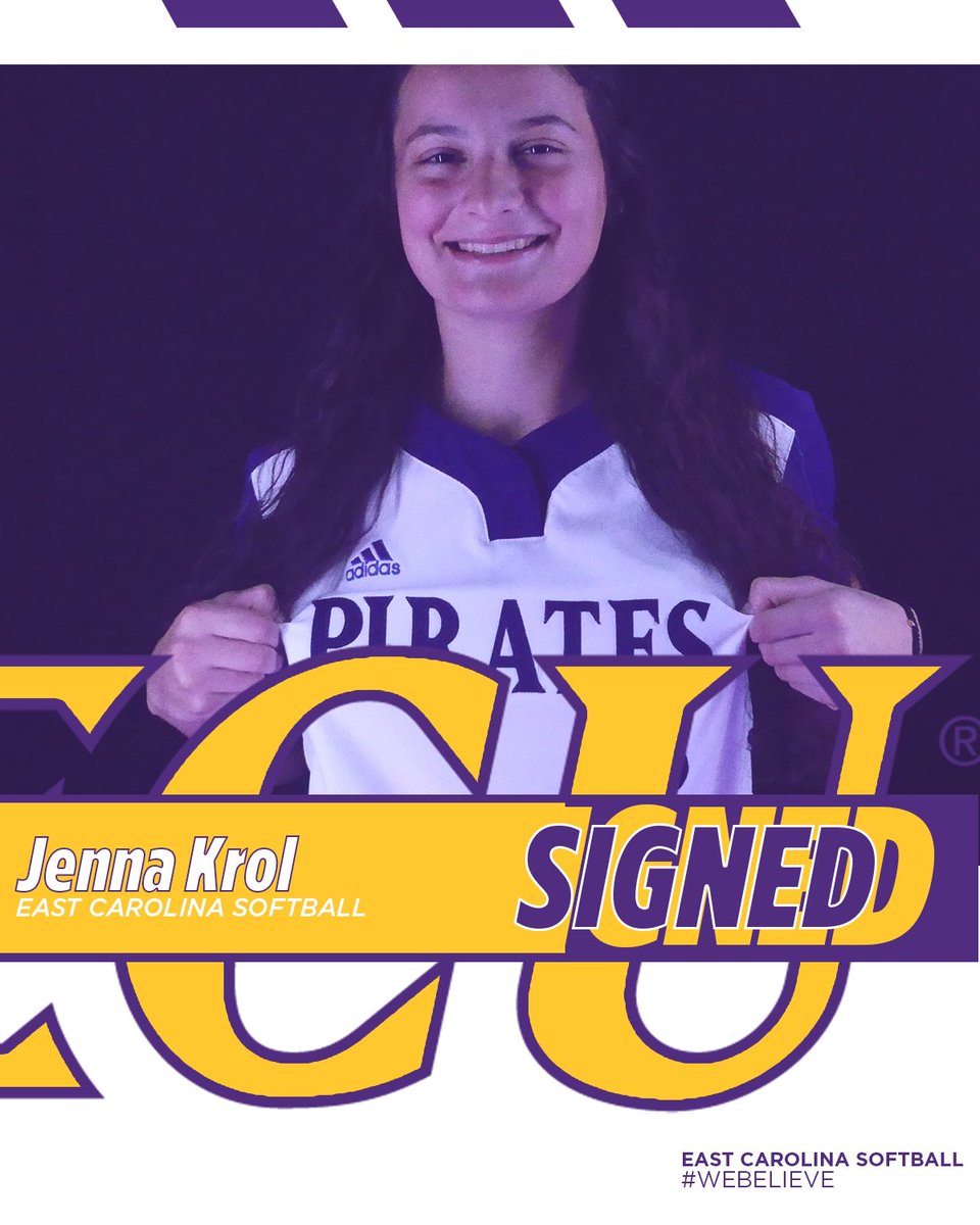 ecu__softball's tweet photo. Happy Signing Day Jenna!โ๏ธ๐คฉ๐ดโโ ๏ธ @KrolJenna
#GoPirates https://t.co/kyrxe4vlcX