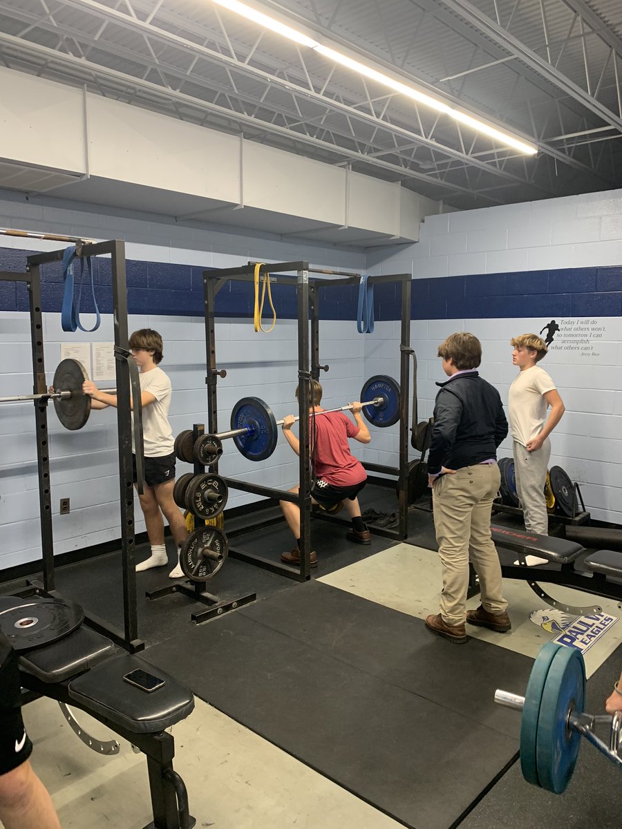 vi_baseball's tweet image. Leg day!! We don’t skip it here…@PaulVIathletics @FriendsofPvi @Grubesacademy #2024PaulVIBaseball