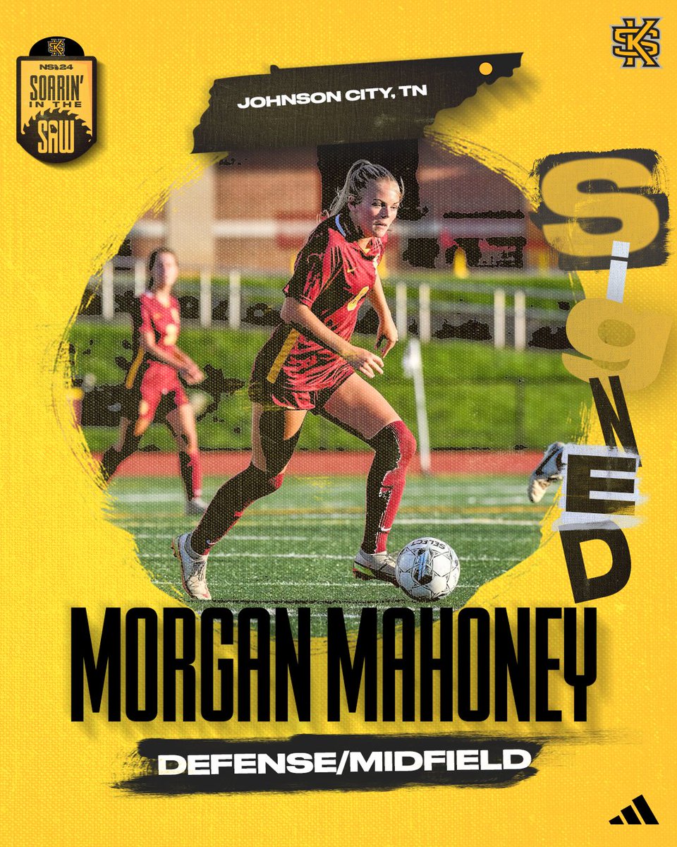 Kennesaw State Soccer (@ksuowlssoccer) on Twitter photo 𝙎𝙞𝙜𝙣𝙚𝙙 ✍️ 
Next up, 🎶 From Johnson City, Tennessee 🎶 
Welcome to The Nest Morgan ‼️  
#HootyHoo🦉 𝙎𝙞𝙜𝙣𝙚𝙙 ✍️ 
Next up, 🎶 From Johnson City, Tennessee 🎶 
Welcome to The Nest Morgan ‼️  
#HootyHoo🦉