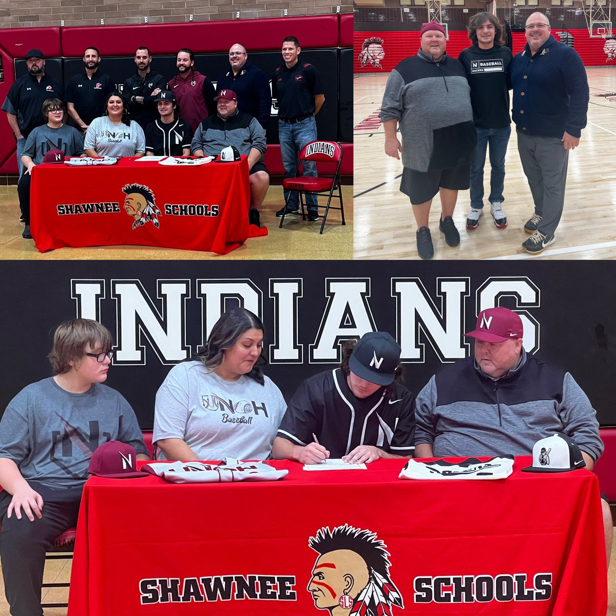 An honor and a privilege to be invited to <a href="/derek_lyons1/">Derek Lyons</a> Official signing today.  The Univ. of Northern Ohio <a href="/HbaseballUno/">UNOHbaseball</a> is getting a great one!  One goal is reached!Now the work begins!