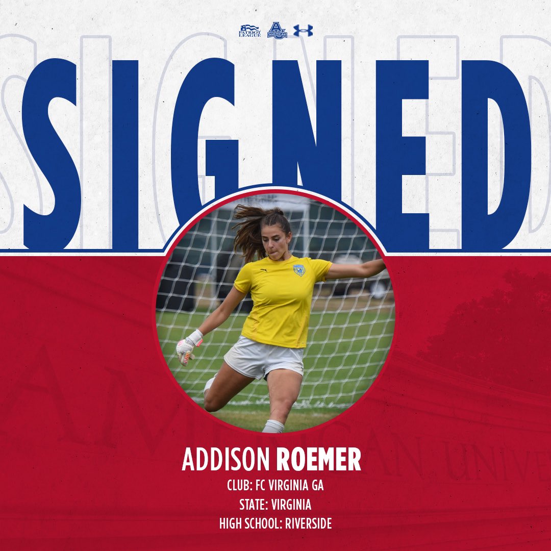 American U. Women's Soccer tweet media