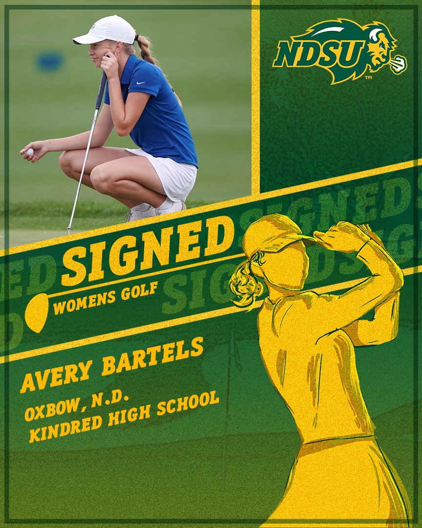 𝓢𝓲𝓰𝓷𝓮𝓭! ✍️ Welcome to the Bison family, Avery! #GoBison