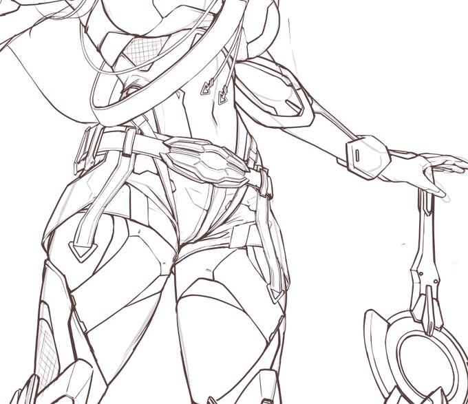 コミケ原稿のラフなんだけど、これこの後ペン入れしないといけないんだよね((('v')))オワァァァァ 