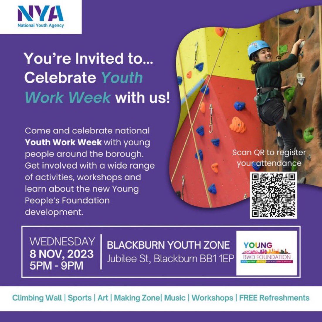 UCO (@unitingcomorg) on Twitter photo We will be celebrating #YouthWorkWeek later today with Youth Sector partners from across <a href="/blackburndarwen/">Blackburn with Darwen Council</a> at the launch of the Young People’s Foundation at <a href="/BDYouthZone/">Blackburn & Darwen Youth Zone</a> We will be celebrating #YouthWorkWeek later today with Youth Sector partners from across <a href="/blackburndarwen/">Blackburn with Darwen Council</a> at the launch of the Young People’s Foundation at <a href="/BDYouthZone/">Blackburn & Darwen Youth Zone</a>