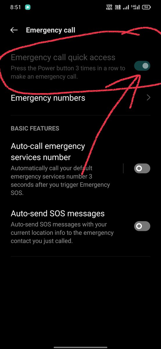 yogesh_yadavv's tweet photo. I am not able to disable this feature, this is very irritating every time automatically call is connected whenever i used power button is this any type of bug please fix it #RealmeXT @realmecareIN @MadhavSheth1 @realmeIndia @ravi3dfx https://t.co/P805Rz0TpE