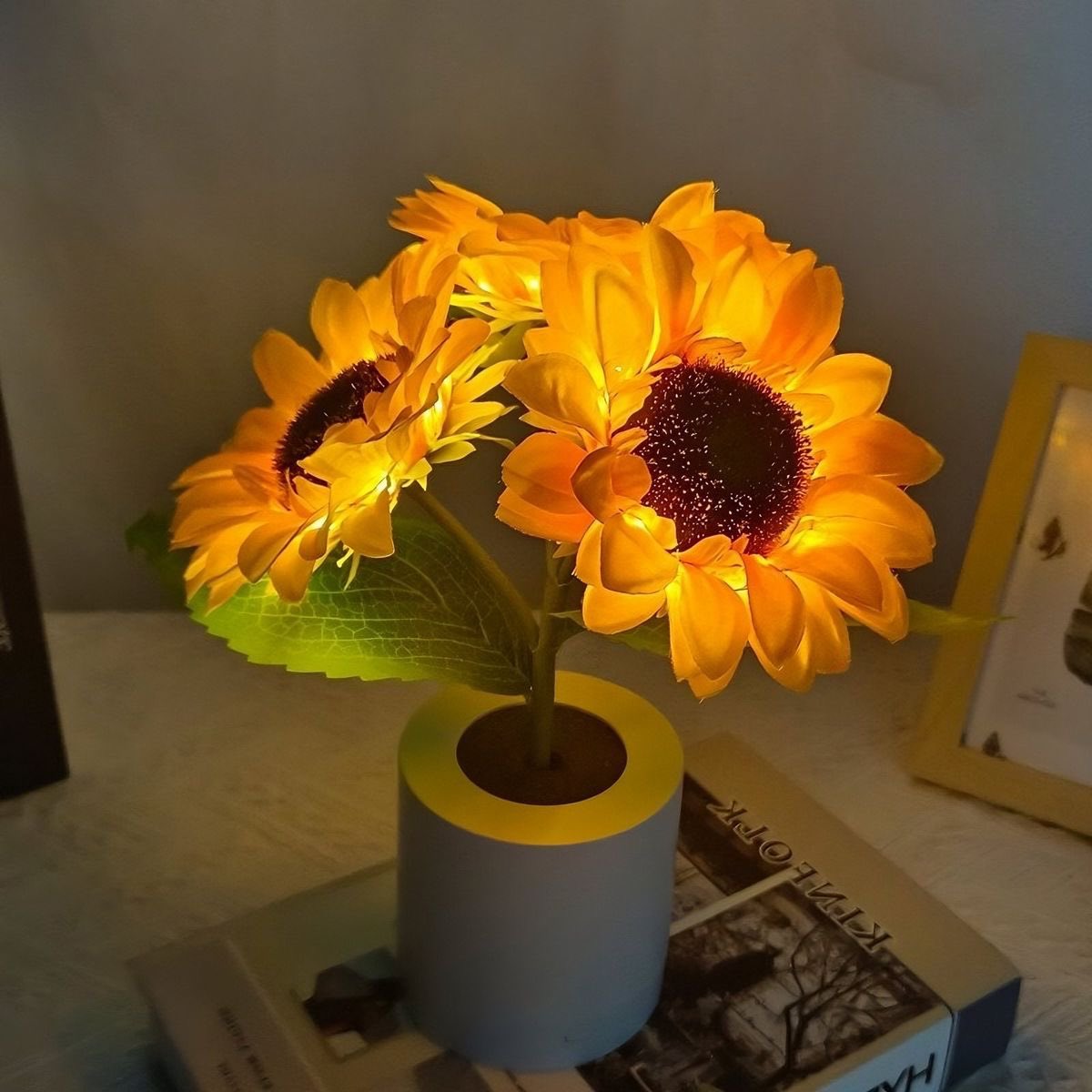 Sunflower lamp 🌻