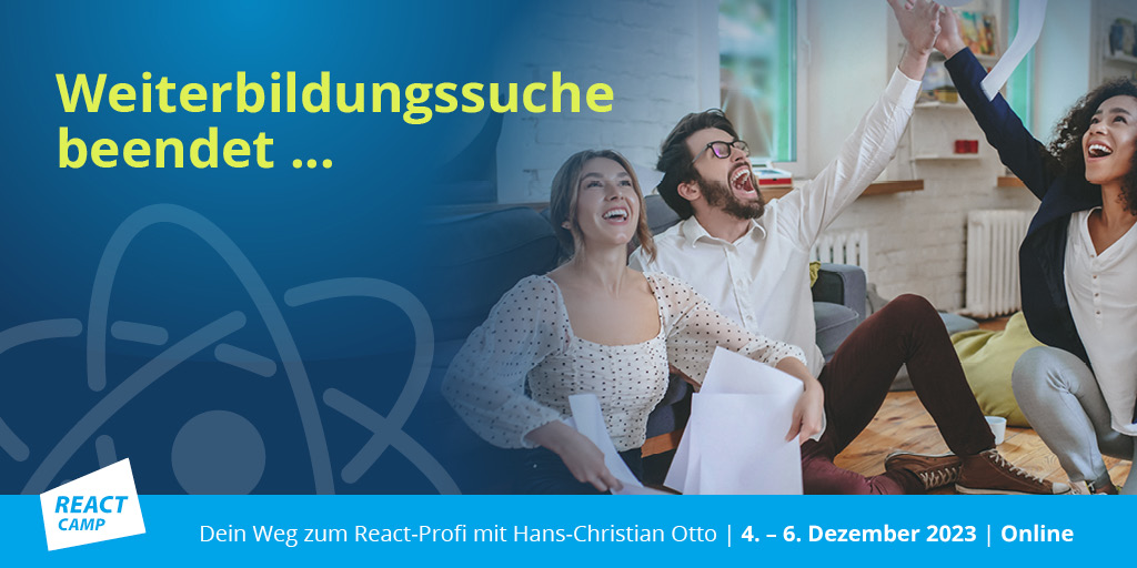 camp_react's tweet image. 👥 Die Suche nach der perfekten Weiterbildung ist vorbei! Aber hier kommt der Clou: Du musst nicht alleine gehen! Nimm dein Lieblingskolleg:innen, bildet ein unschlagbares Team und spart zusätzlich! 
👉 ow.ly/YwY150PVsCt
#ReactCamp #Teamwork #Weiterbildung
