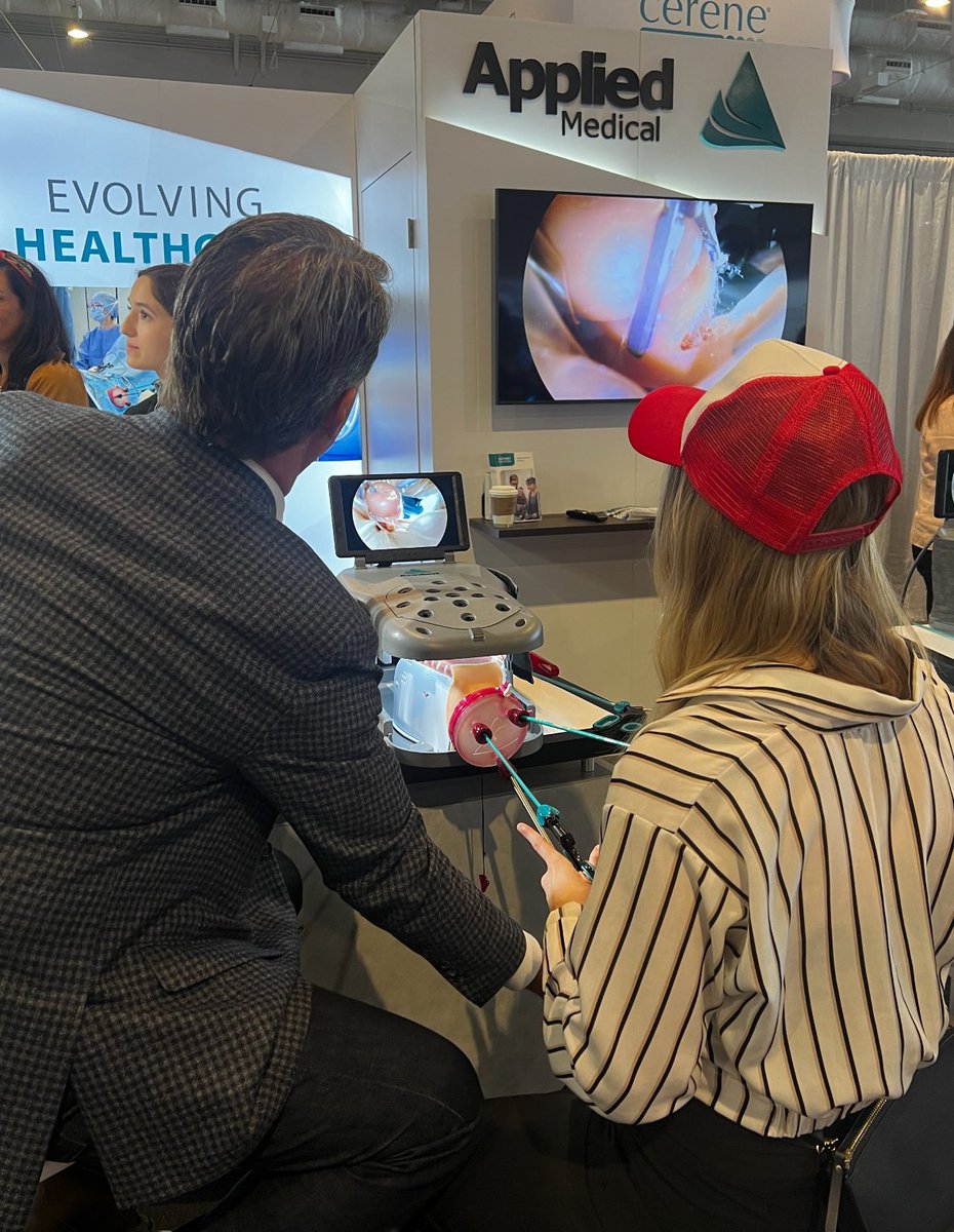 Applied Medical GYN (@appliedmed_gyn) on Twitter photo Didn't have time to visit our booth yesterday? Be sure to stop before 10AM as Drs. <a href="/jaymatkinsmd/">Jay Matkins</a> & K. Nathan Parthasarathy will be taking the lead on this morning's #vNOTES hysterectomy simulation! Didn't have time to visit our booth yesterday? Be sure to stop before 10AM as Drs. <a href="/jaymatkinsmd/">Jay Matkins</a> & K. Nathan Parthasarathy will be taking the lead on this morning's #vNOTES hysterectomy simulation!