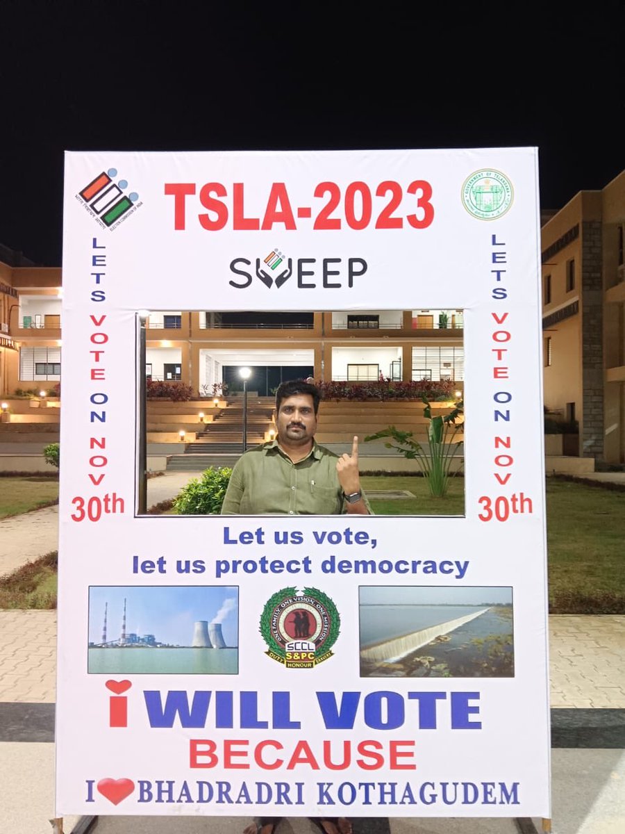b_ganiya's tweet photo. Participation in Sveep program for a stronger Democracy, in BHADRADRI IDOC @Collector Office. https://t.co/qYhIo3QrUy