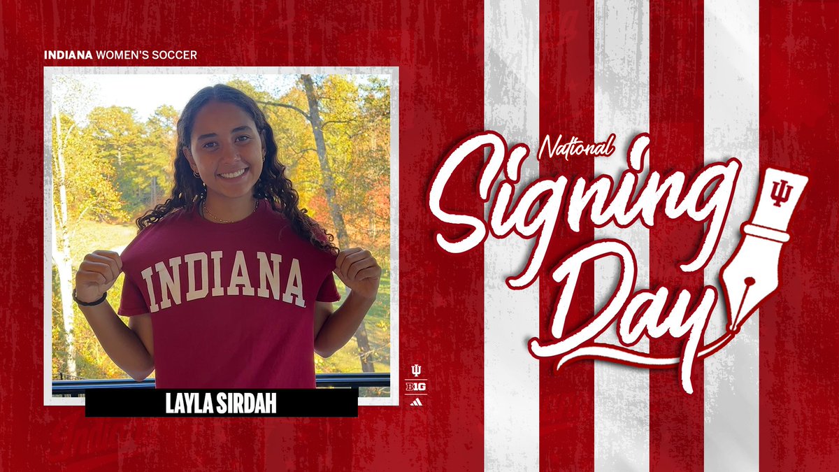 IndianaWSOC's tweet photo. A forward from Duluth, Ga., and an U17 Mexican National Team selection, welcome Layla Sirdah! https://t.co/kpqcyaD7Lx