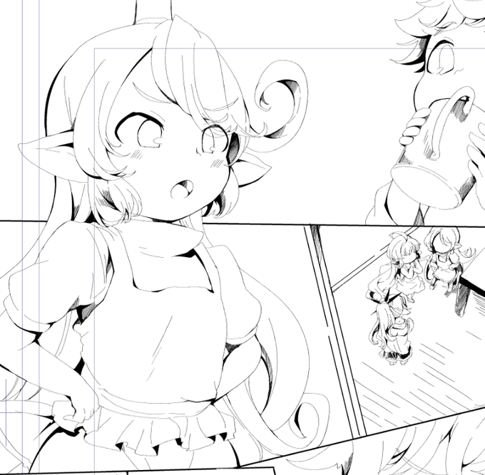 頑張って描いてるであります!!!