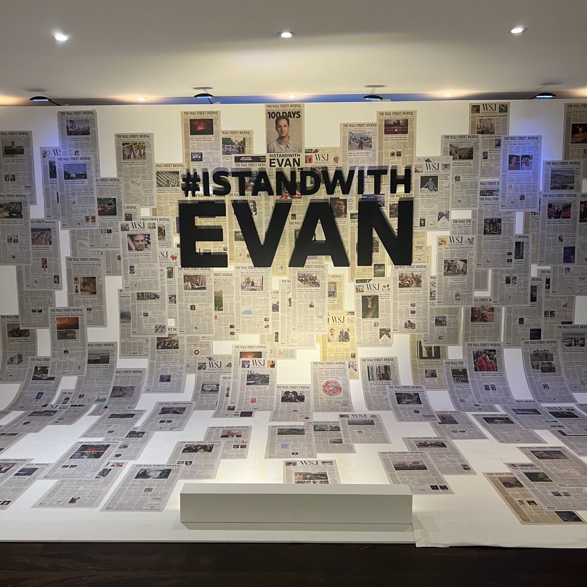 Sarah Rabil (@srabil) on Twitter photo 32 WEEKS. Think about how much has happened in your life since March. Now think about spending that in a Russian prison.
Pls help us call for the release of our wrongfully detained <a href="/WSJ/">The Wall Street Journal</a> colleague Evan Gershkovich. Bring him home. #IStandWithEvan #FreeEvan #JournalismIsNotACrime 32 WEEKS. Think about how much has happened in your life since March. Now think about spending that in a Russian prison.
Pls help us call for the release of our wrongfully detained <a href="/WSJ/">The Wall Street Journal</a> colleague Evan Gershkovich. Bring him home. #IStandWithEvan #FreeEvan #JournalismIsNotACrime