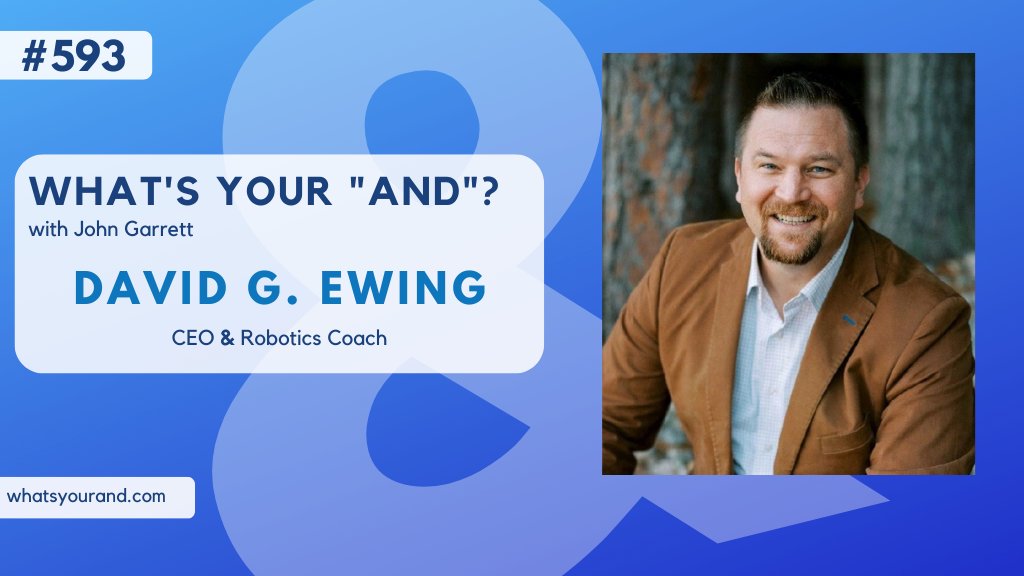 John Garrett (@the_johngarrett) on Twitter photo Robots, teamwork, and camaraderie - dive into the world of robotics coaching with me and David G. Ewing on the <a href="/Whats_Your_And/">What's Your And? Podcast</a> podcast. #RoboticsLife #SkillsForLife Listen to the episode at WhatsYourAnd.com. Robots, teamwork, and camaraderie - dive into the world of robotics coaching with me and David G. Ewing on the <a href="/Whats_Your_And/">What's Your And? Podcast</a> podcast. #RoboticsLife #SkillsForLife Listen to the episode at WhatsYourAnd.com.