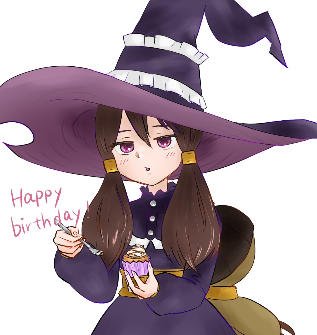 ミンミお誕生日おめでとう🧙‍♀️
2年前のリベンジ!!
小さいカップケーキでごめん😂
#キャラスト #ミンミ誕生日2023