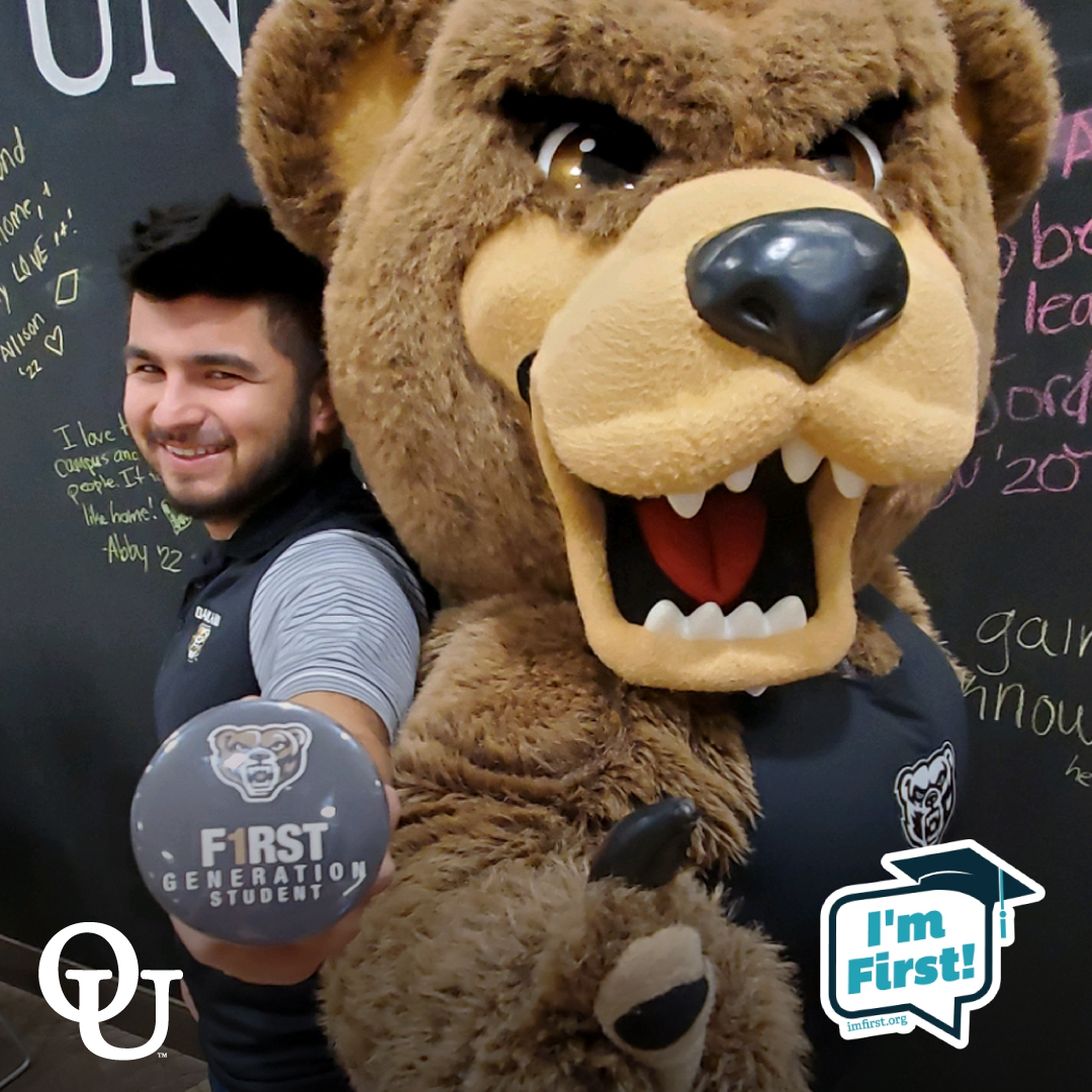 OUAdmissions's tweet image. November 8th is First-Generation College Celebration Day! Today, we celebrate everyone who was the first in their family to seek higher education. We are so proud of you here at Oakland University. #ThisisOU #ImtheFirst