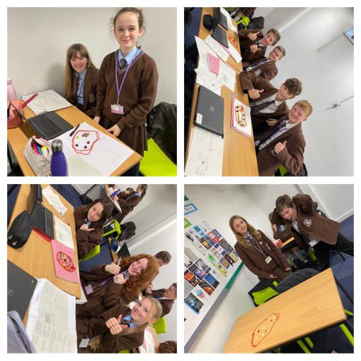 tsc_science's tweet image. Mrs Melling’s 7a/Sc1a completing some
excellent modelling today, making animal and plant cells - using sweets obviously! #biologyrules 🫶🏼🌱🐾