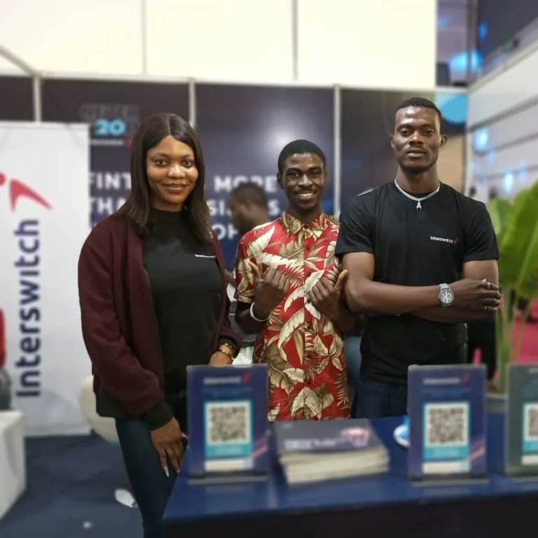 scott_legal's tweet photo. At the Nigeria Fintech week, we met with some of the exhibitors.
Here are representatives from @InterswitchGRP , @UnicafUni, @incashafrica, @BujetiHQ and @Mainoneservice saying, Hi.
#NigeriaFintechWeek #NFW2023 #Exhibitors #Booths #Interswitch #Unicaf #InCash #Bujeti #MainOne https://t.co/VfFsVAyRaX