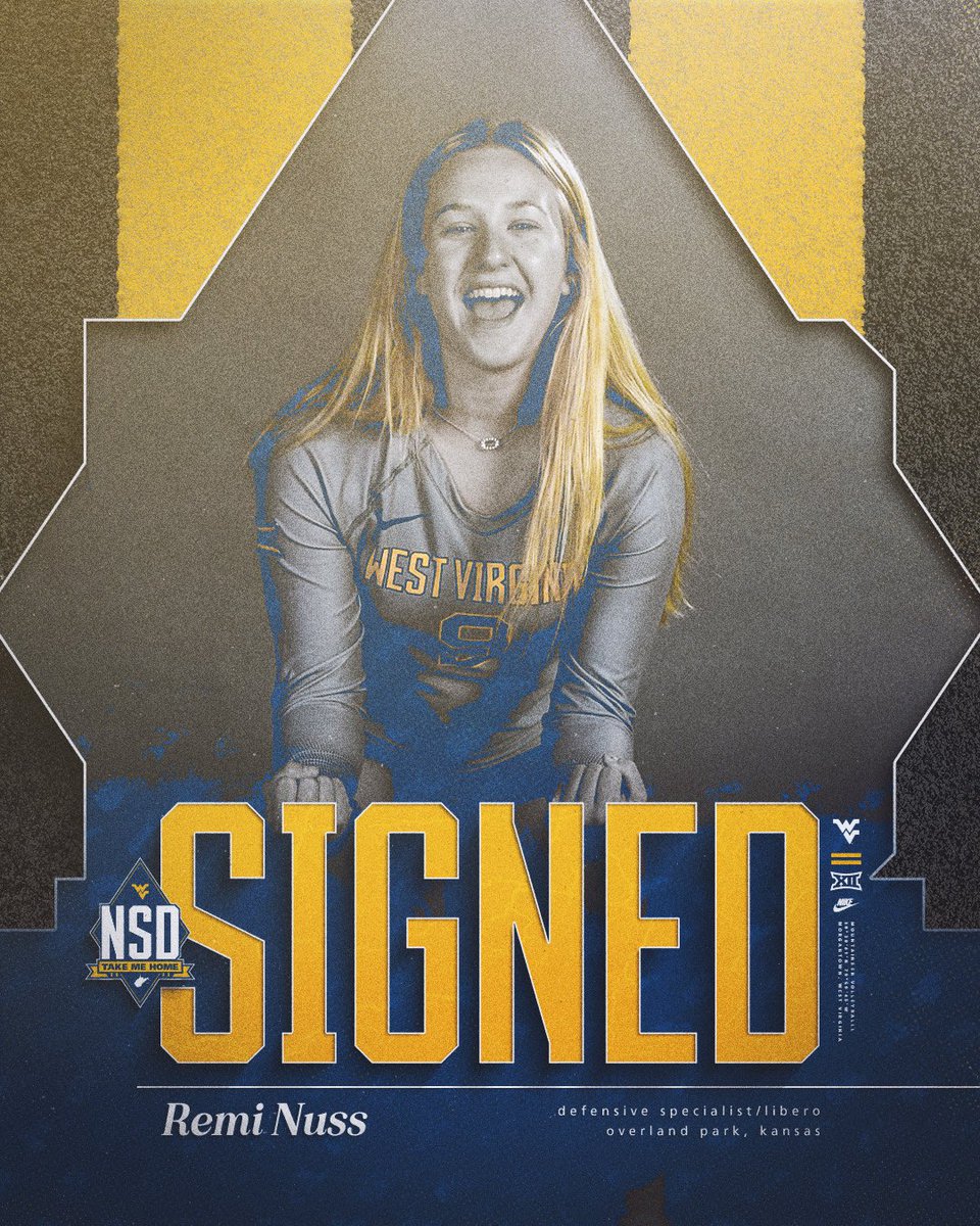 From KS ➡️ WV

Welcome to West Virginia, Remi! 💛💙

#HailWV