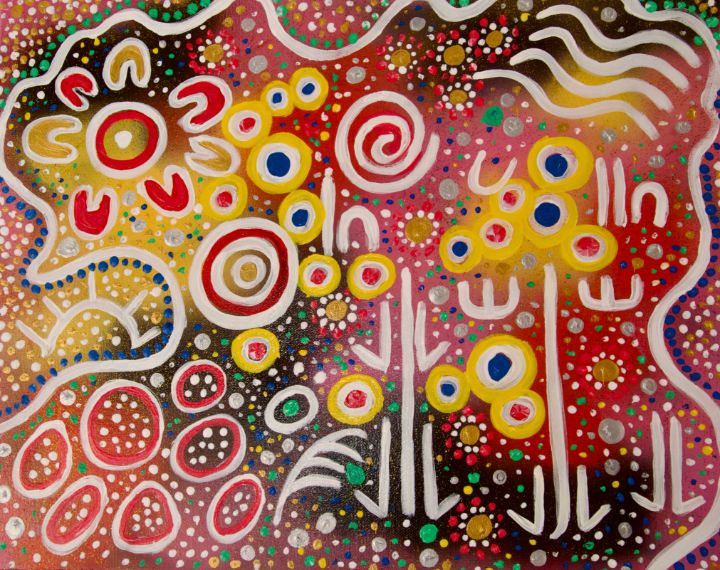 MCynthiafarr's tweet photo. Art of the Day: "KUNJA LANDS 6". Buy at: https://t.co/rta4zd9Syu https://t.co/aL0WoKMWg5