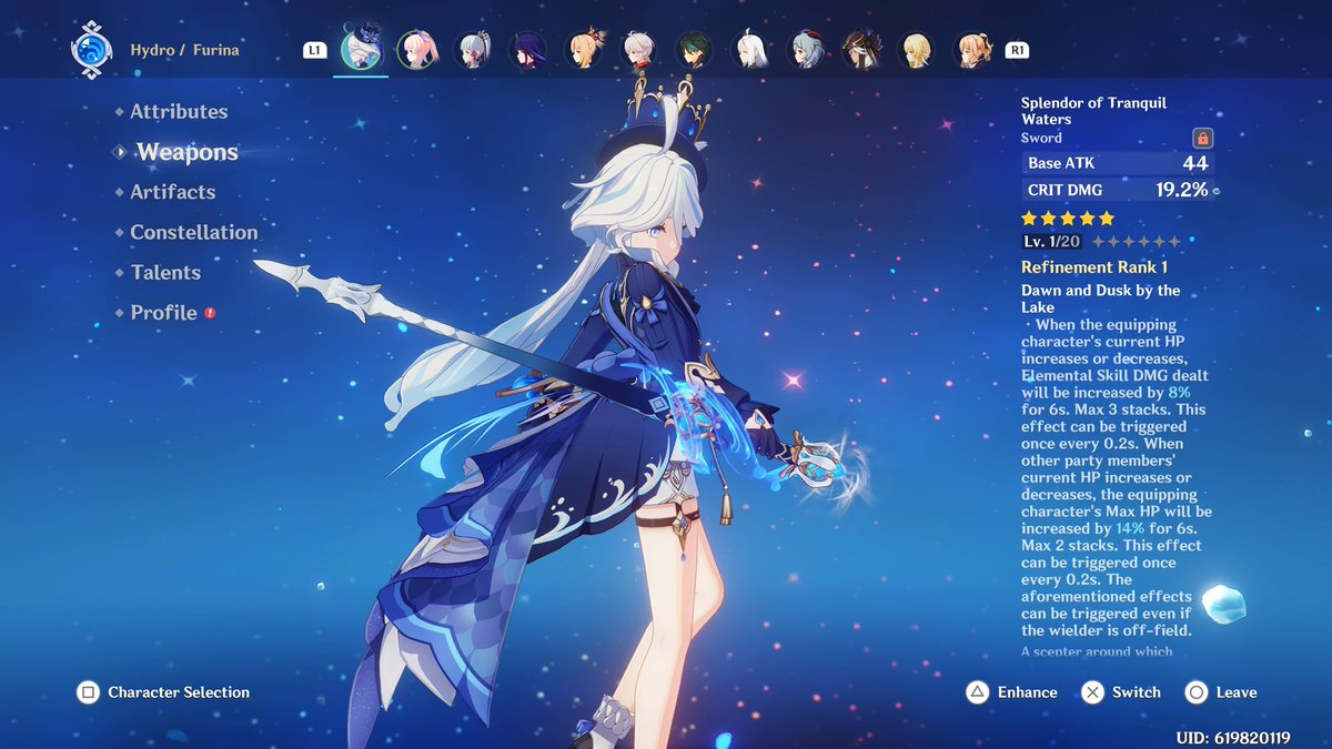 MY FIRST CHARACTER IVE EVER GOTTEN CONS FOR AND SIGNATURE WEPON