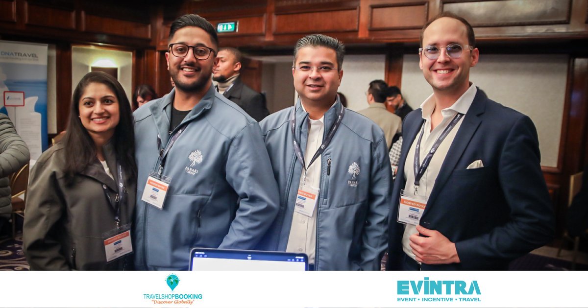 evintraofficial's tweet image. B2B WorkShop &amp;amp; Networking Event with Gala Dinner organized by @TSBooking @MurtazaKalender 📈 𝄂 the perfect opportunity for us to knew +200 travel industry professionals all around the world with large business potential! 🎉🥂⁣
⁣
#b2b #workshop #networking #london⁣